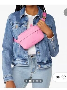 Kate Spade Rainbow Collection Belt Bag in Echinacea